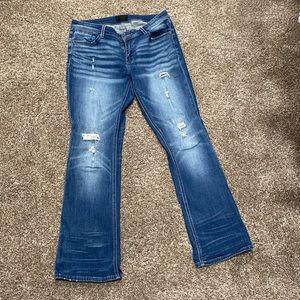 Woman’s Buckle Black Jeans - bootcut - size 30x32